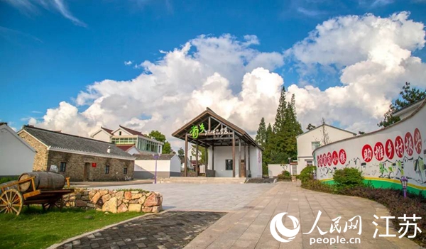 江蘇省鎮(zhèn)江句容市丁莊村村景。江蘇鄉(xiāng)村規(guī)劃建設(shè)研究會(huì)供圖