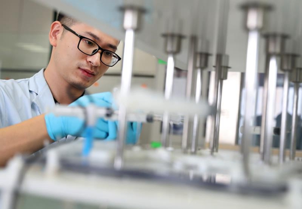 藥物研制實(shí)驗(yàn)環(huán)節(jié)。受訪者供圖