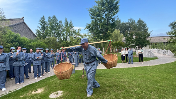 培訓(xùn)班情境教學(xué)現(xiàn)場。邱文惠攝