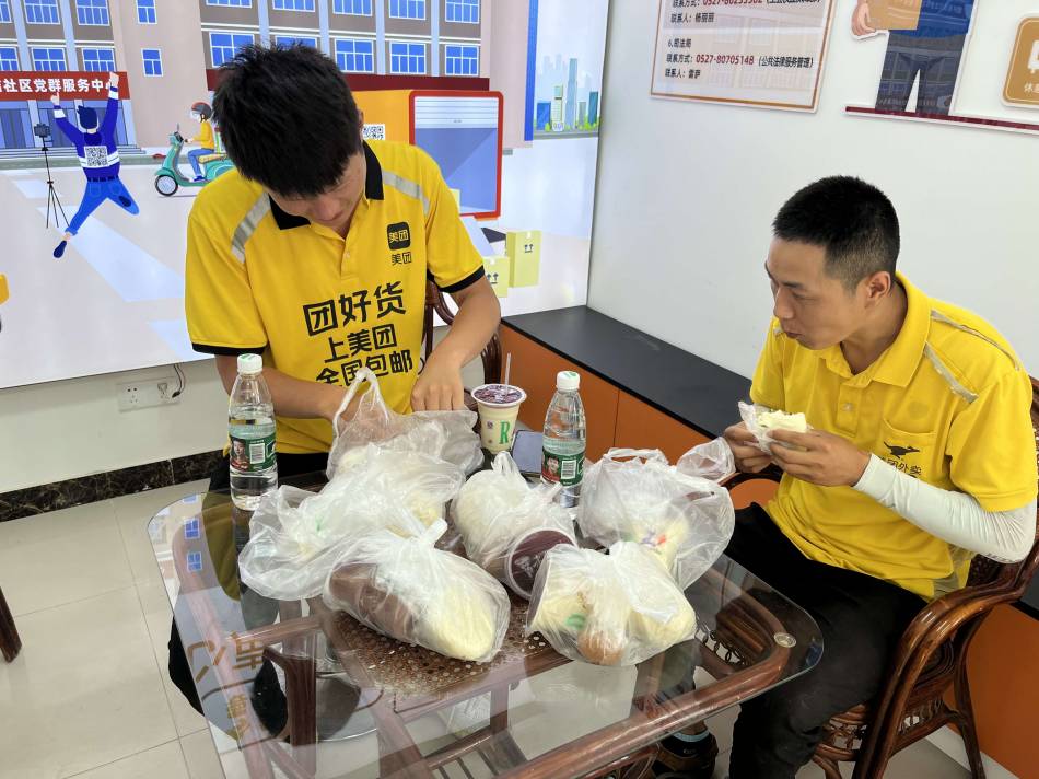 “蜂巢”為泗洪6500余名新就業(yè)群體搭建“想著來、都想來”的暖心之家。金響龍攝