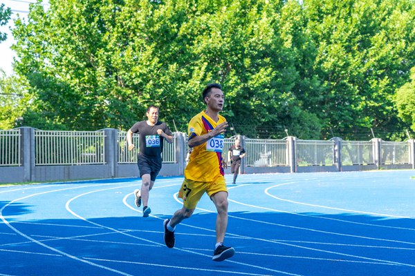 圖為運動會現(xiàn)場。南京棲霞保安公司供圖