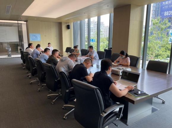 世紀新城集團紀委督查崗位廉政風(fēng)險排查情況。樹婕攝