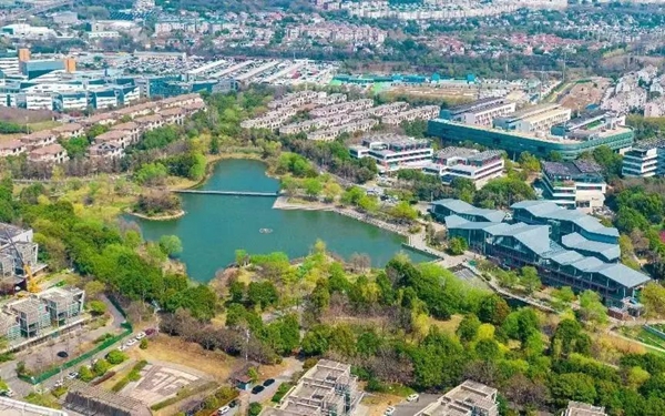 圖為徐莊軟件園。鄭超攝