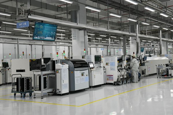 南京泉峰科技有限公司車間。江寧區(qū)委宣傳部供圖。