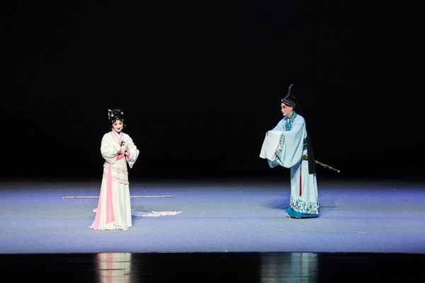 《浣紗記》表演現(xiàn)場。 昆山文體廣旅局供圖