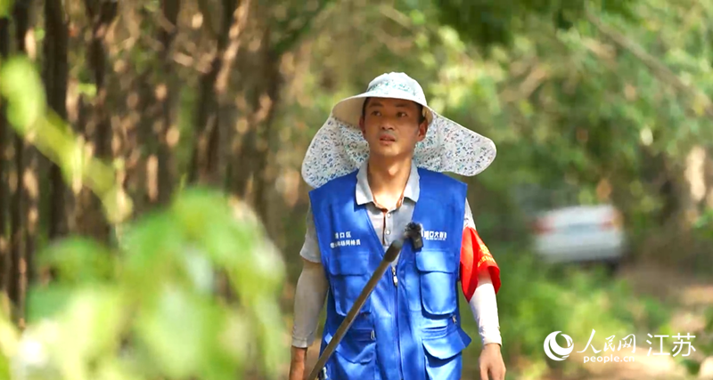 邢庭譽在巡山。浦軒攝