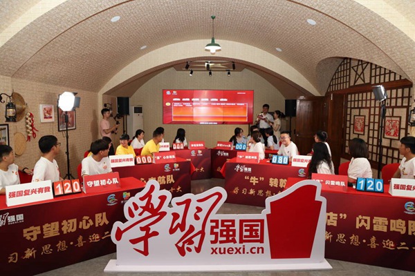 學(xué)習(xí)達(dá)人挑戰(zhàn)賽活動現(xiàn)場。徐亞萍攝