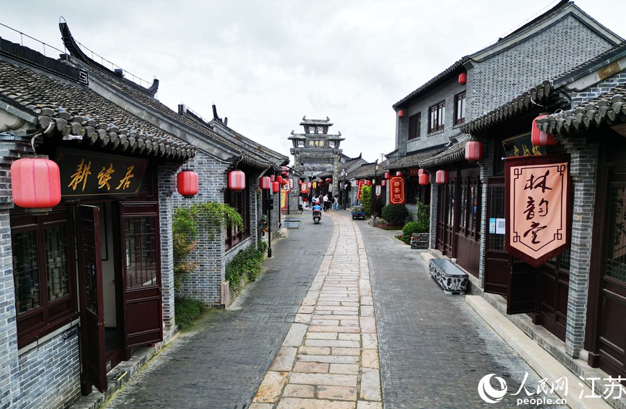 如東栟茶古鎮(zhèn)。人民網(wǎng)記者 王繼亮攝