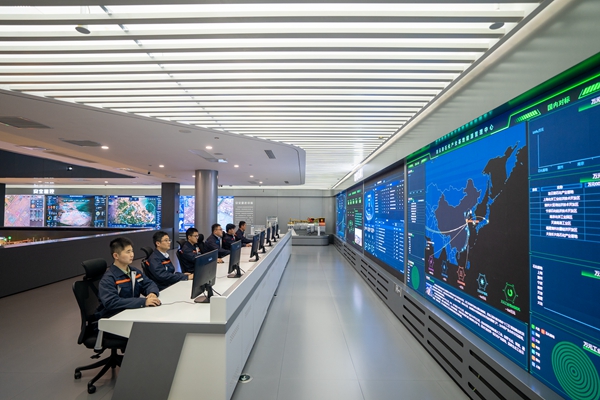 運(yùn)管服務(wù)中心能源保障平臺。洋井石化供圖