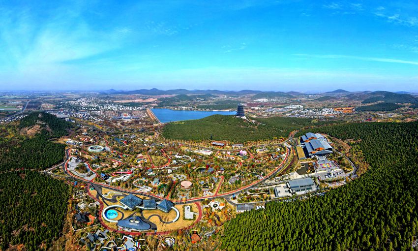徐州園博園全景。徐州市委宣傳部供圖