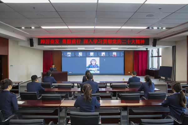 聯(lián)學(xué)活動現(xiàn)場。連云港市稅務(wù)局供圖