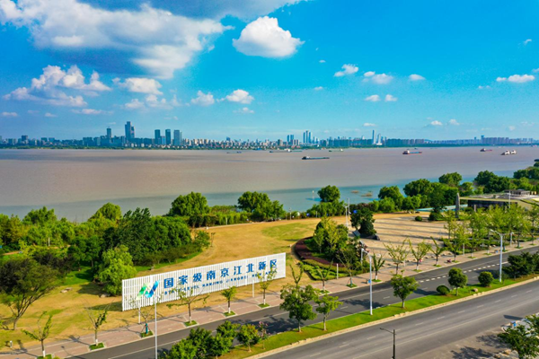 江北新區(qū)正在加速成為南京新的增長極。江北新區(qū)供圖