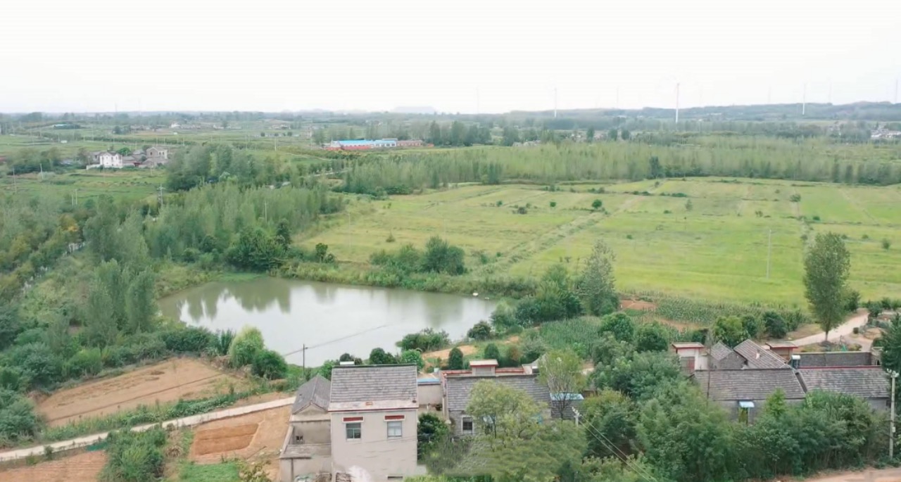 主動為烏山村村民修建的當(dāng)家塘。儀征煙草供圖