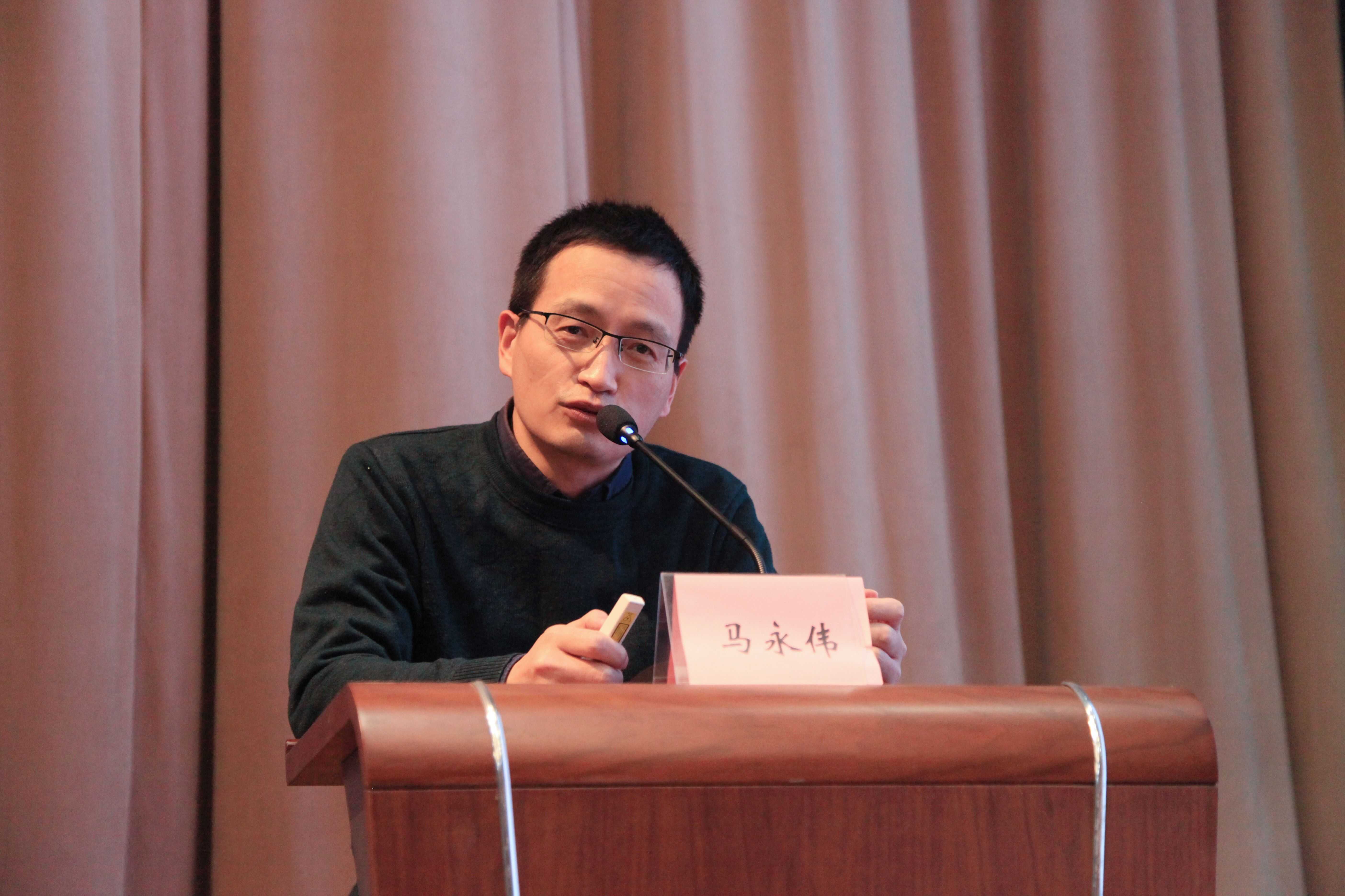 南京市委黨校經(jīng)濟(jì)學(xué)教研部副教授、經(jīng)濟(jì)學(xué)博士馬永偉作主題宣講。建鄴高新區(qū)供圖