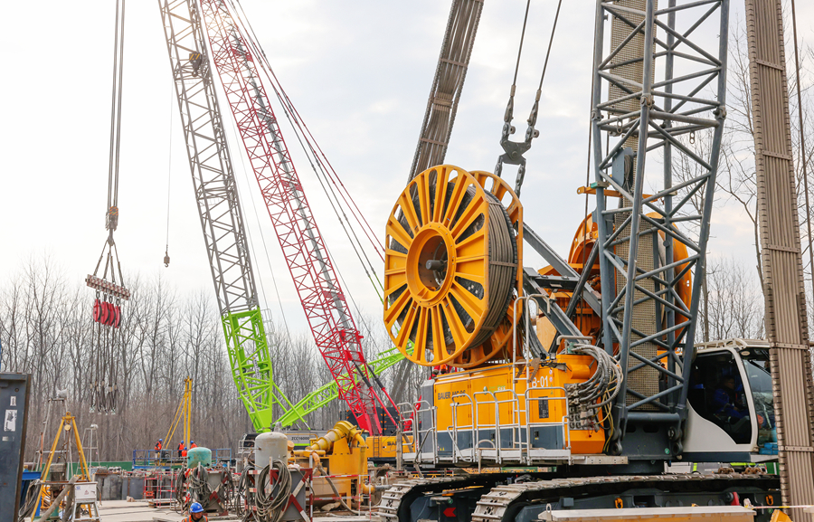 施工現(xiàn)場。朱其攝