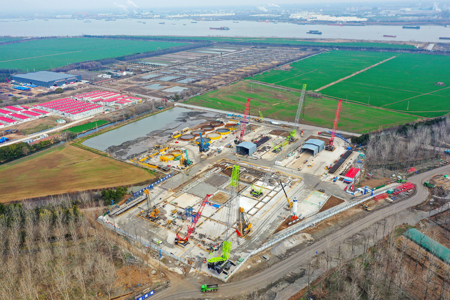 施工現(xiàn)場。朱其攝