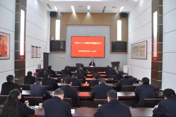 專題宣講活動現(xiàn)場。高健攝