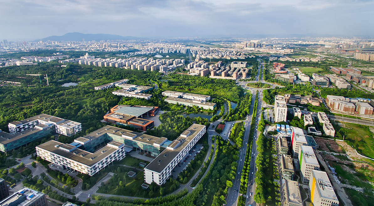 南京雨花臺區(qū)軟件大道兩側(cè)