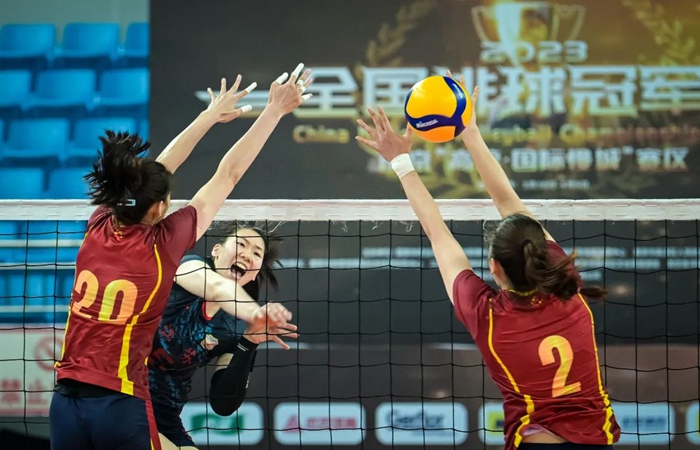 比賽現(xiàn)場，江蘇隊對戰(zhàn)天津隊。高淳區(qū)文旅局供圖