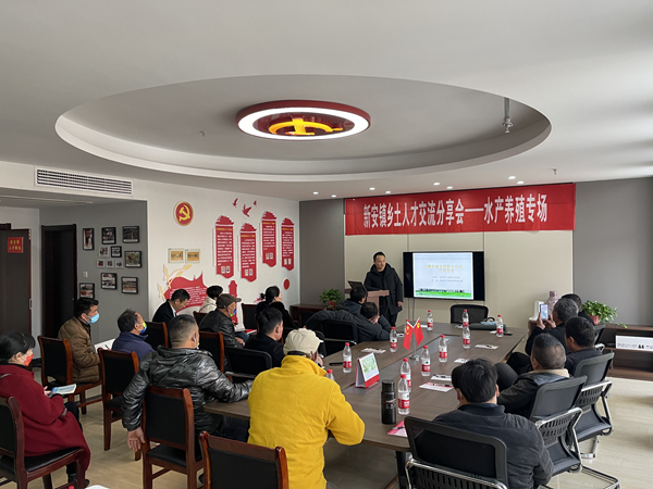 新安鎮(zhèn)鄉(xiāng)土人才交流分享會(huì)。灌南宣傳部供圖