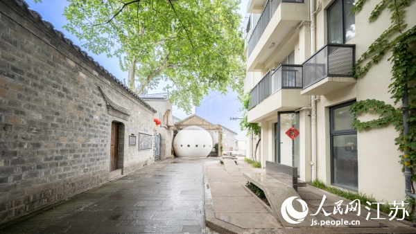 小西湖街區(qū)一角。人民網(wǎng) 馬燾燾攝