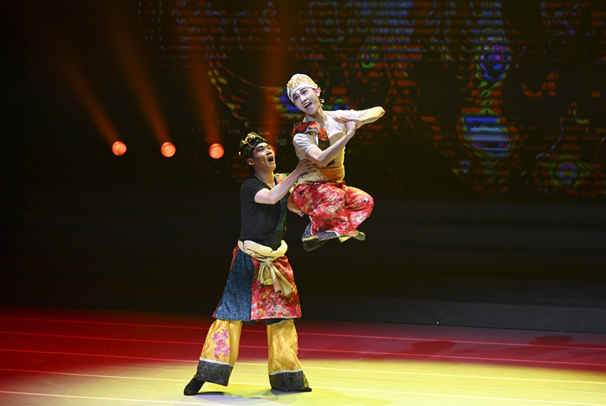 圖為演出現(xiàn)場。魏星攝