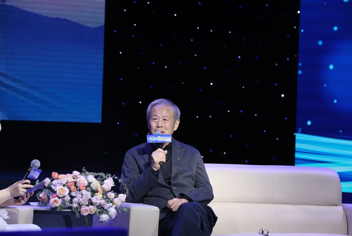 林鳴院士在家鄉(xiāng)分享“出發(fā)”的故事。顧俊攝