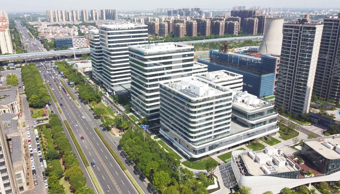 鑫欣科創(chuàng)社區(qū)綜合體。昆山高新區(qū)供圖