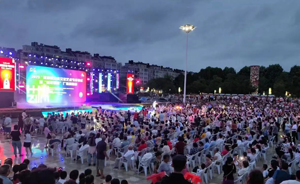 活動現(xiàn)場。洪澤區(qū)委宣傳部供圖