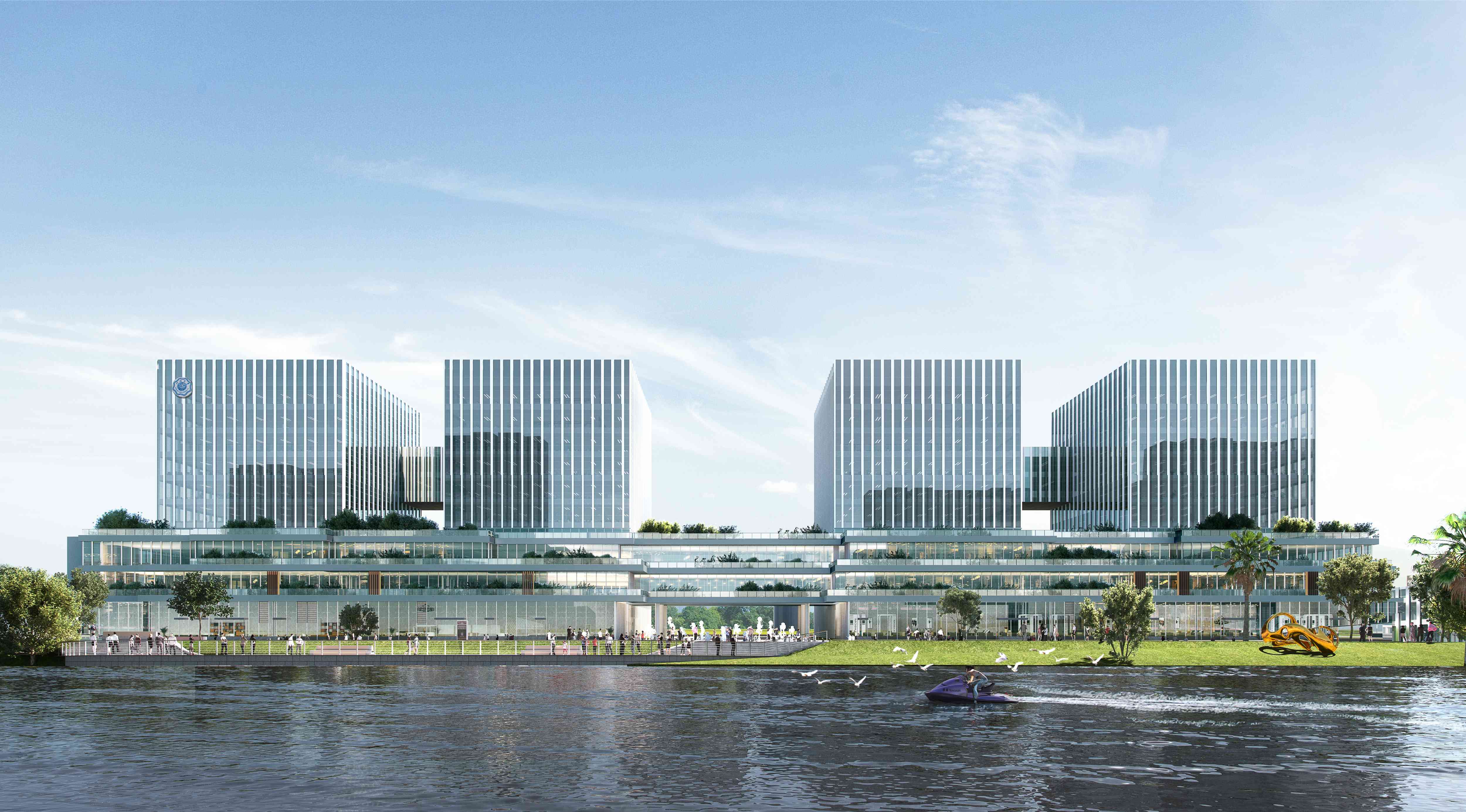 河海大學(xué)蘇州研究院大樓效果圖。相高新供圖