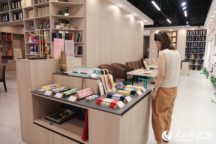 修復(fù)后的文匯閣功能更加豐富。人民網(wǎng) 余樂攝