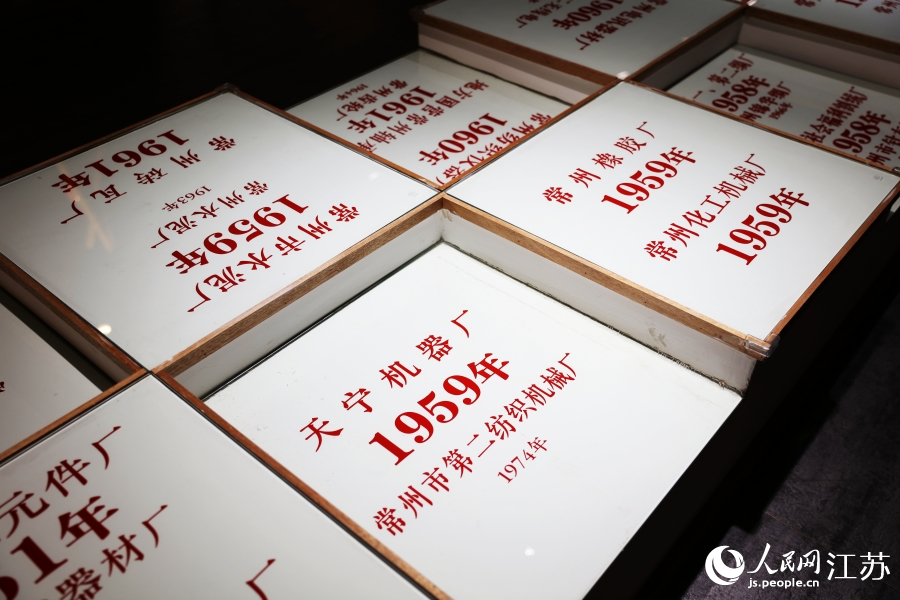 常州百年工商傳奇。人民網(wǎng) 余樂攝