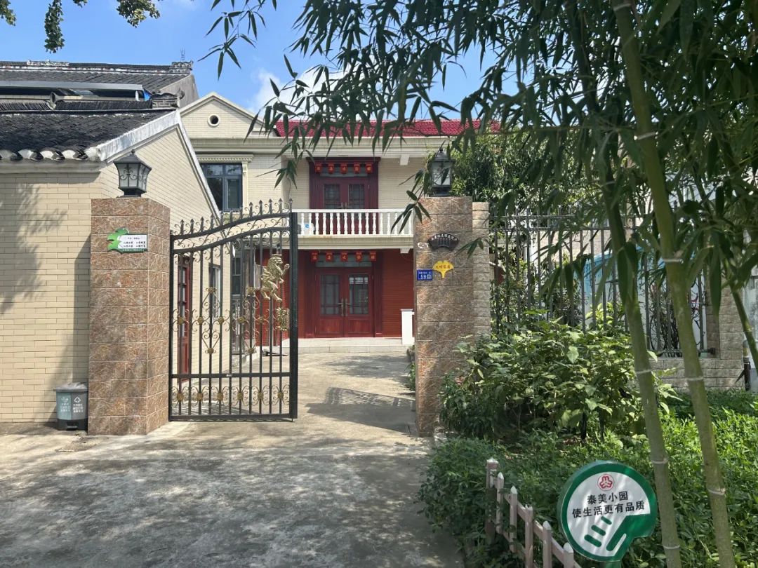 郭寨村干凈整潔的村民院落。人民網(wǎng) 王丹丹攝