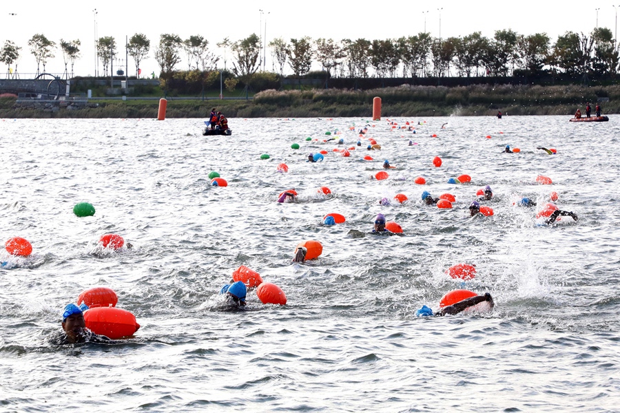 比賽現(xiàn)場(chǎng)。張永喜攝