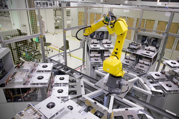 中興通訊濱江智能制造基地。南京江寧濱江開發(fā)區(qū)供圖