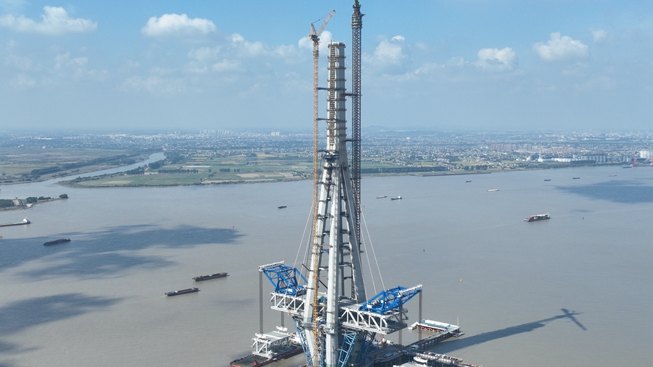 施工現(xiàn)場(chǎng)。常州海事局供圖