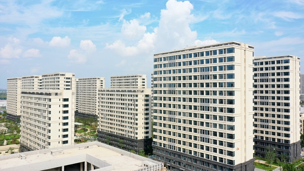 濱江開(kāi)發(fā)區(qū)租賃住房項(xiàng)目。江寧濱江開(kāi)發(fā)區(qū)供圖