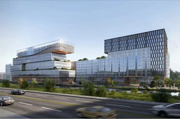 黃埭企業(yè)項目效果圖。黃埭鎮(zhèn)供圖