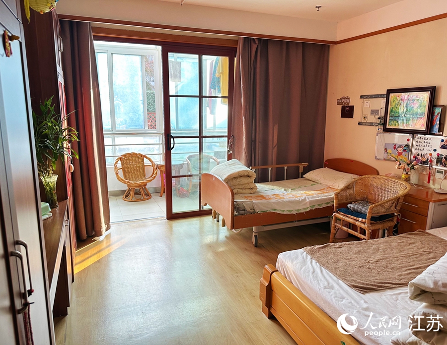 如皋申丞護理院內布置一新的家庭房。人民網 周夢嬌攝.jpg