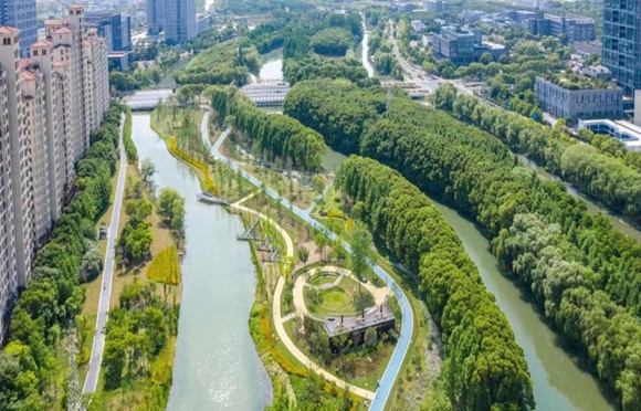 昆山城市景觀。昆山市住建局供圖