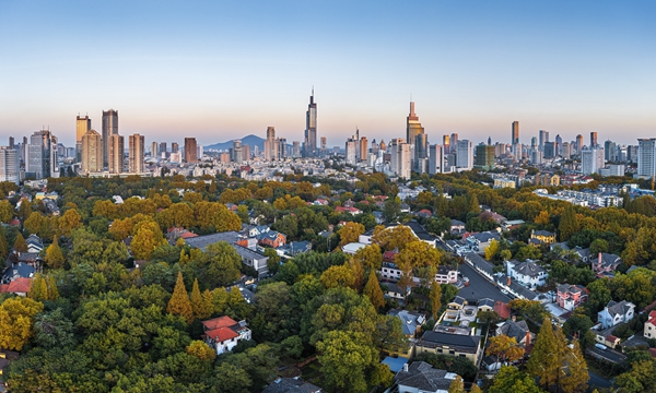 航拍頤和路歷史文化街區(qū)。王昆遠(yuǎn)攝