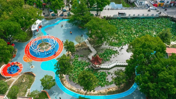 張家港市“樟小園”康養(yǎng)樂園項目。張家港市住建局供圖