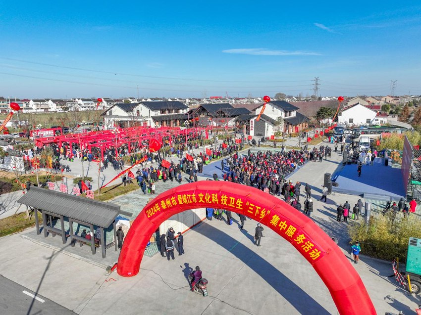 “三下鄉(xiāng)”活動現(xiàn)場。盛義攝