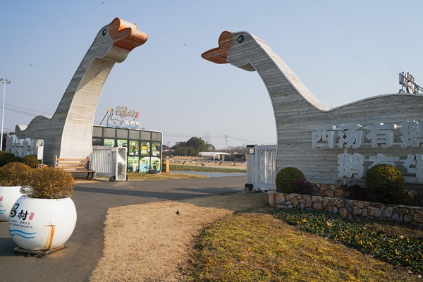 “鵝村農(nóng)場(chǎng)”。 人民網(wǎng) 郜超攝