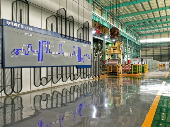 梅鋼生產(chǎn)車間內(nèi)場(chǎng)景。梅鋼工業(yè)文化旅游區(qū)供圖