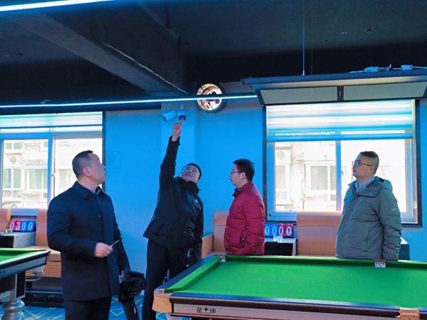 浦口區(qū)開展文旅業(yè)消防檢查。浦口區(qū)文旅局供圖