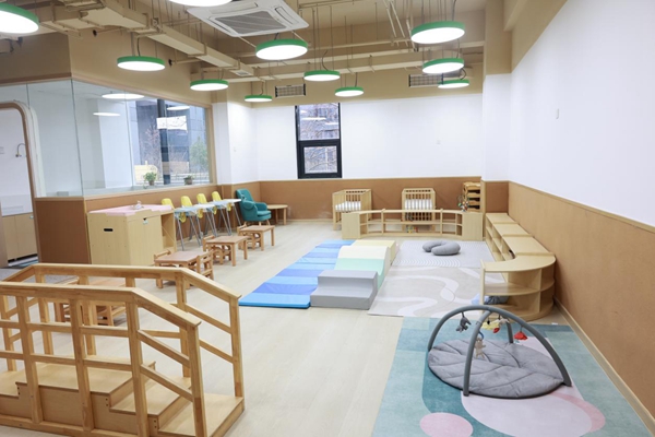 浦口區(qū)托育綜合服務(wù)中心。浦口高新區(qū)供圖