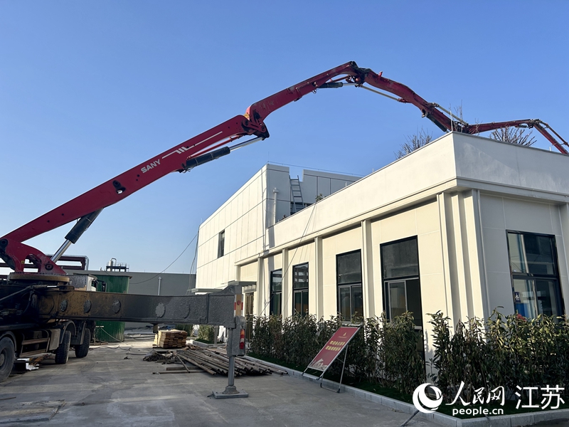 豪泰食品添加劑項(xiàng)目現(xiàn)場。人民網(wǎng) 王丹丹攝