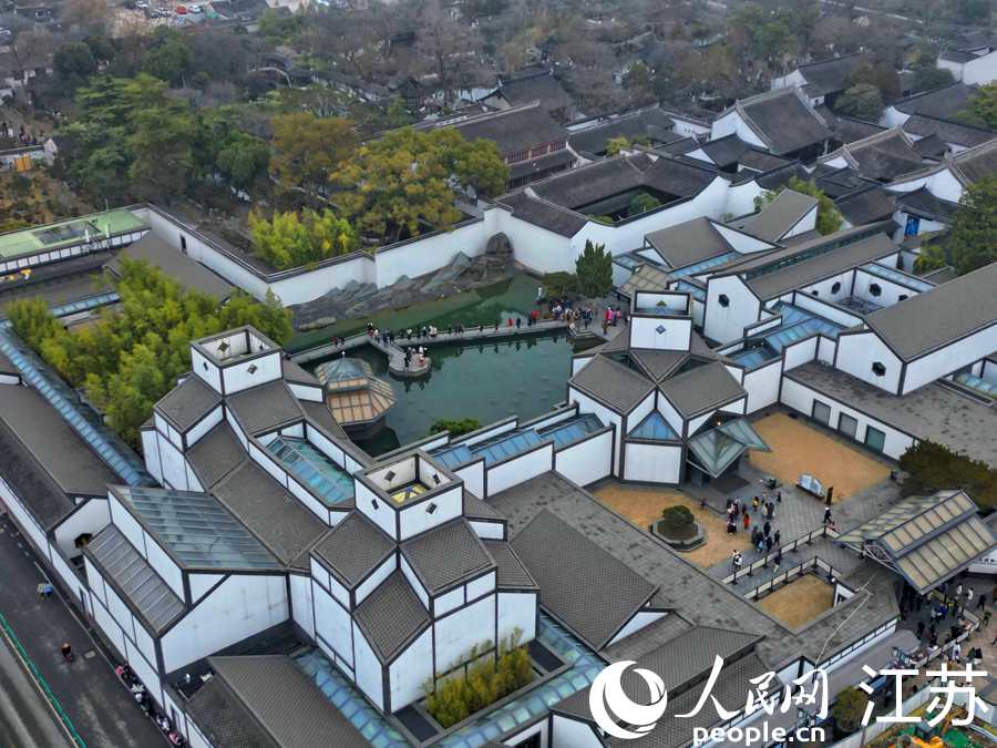 首批國家一級博物館——蘇州博物館。人民網(wǎng)記者 王繼亮攝