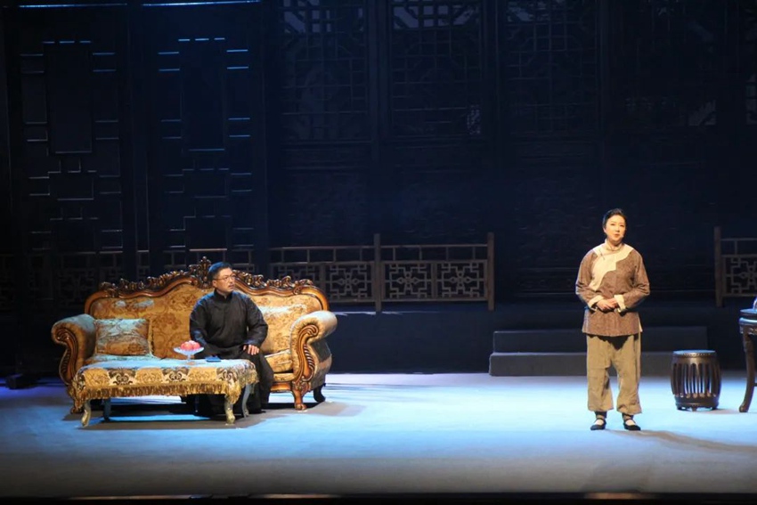  《雷雨》選段演出。泰興市融媒體中心供圖